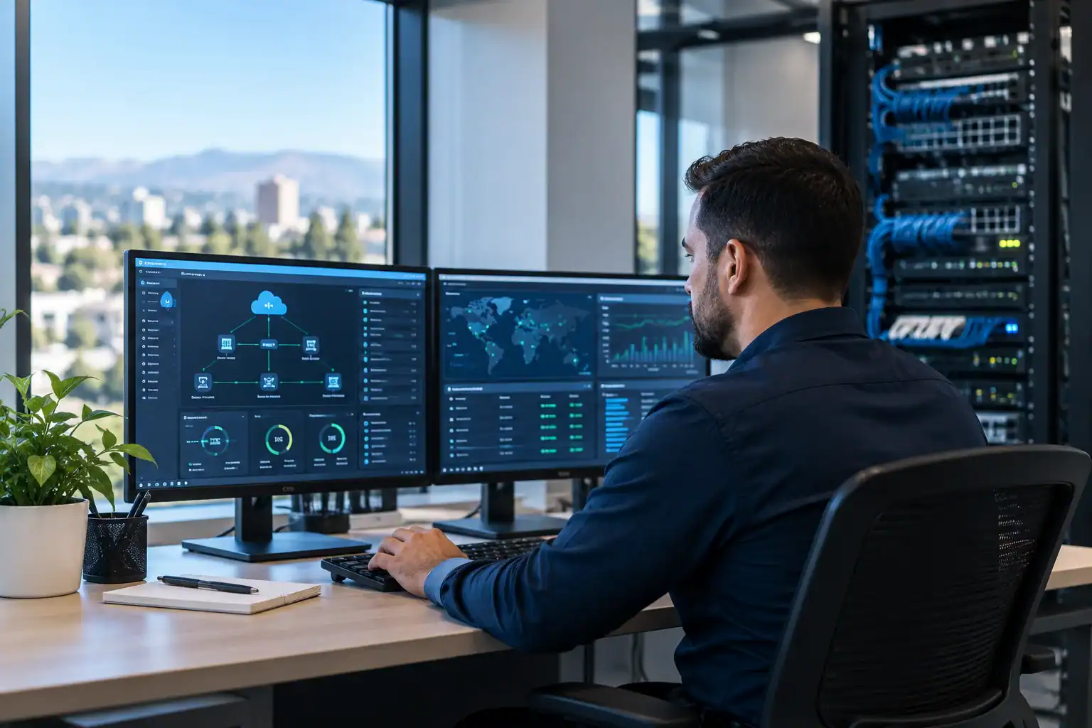 Focused IT Operations Workspace