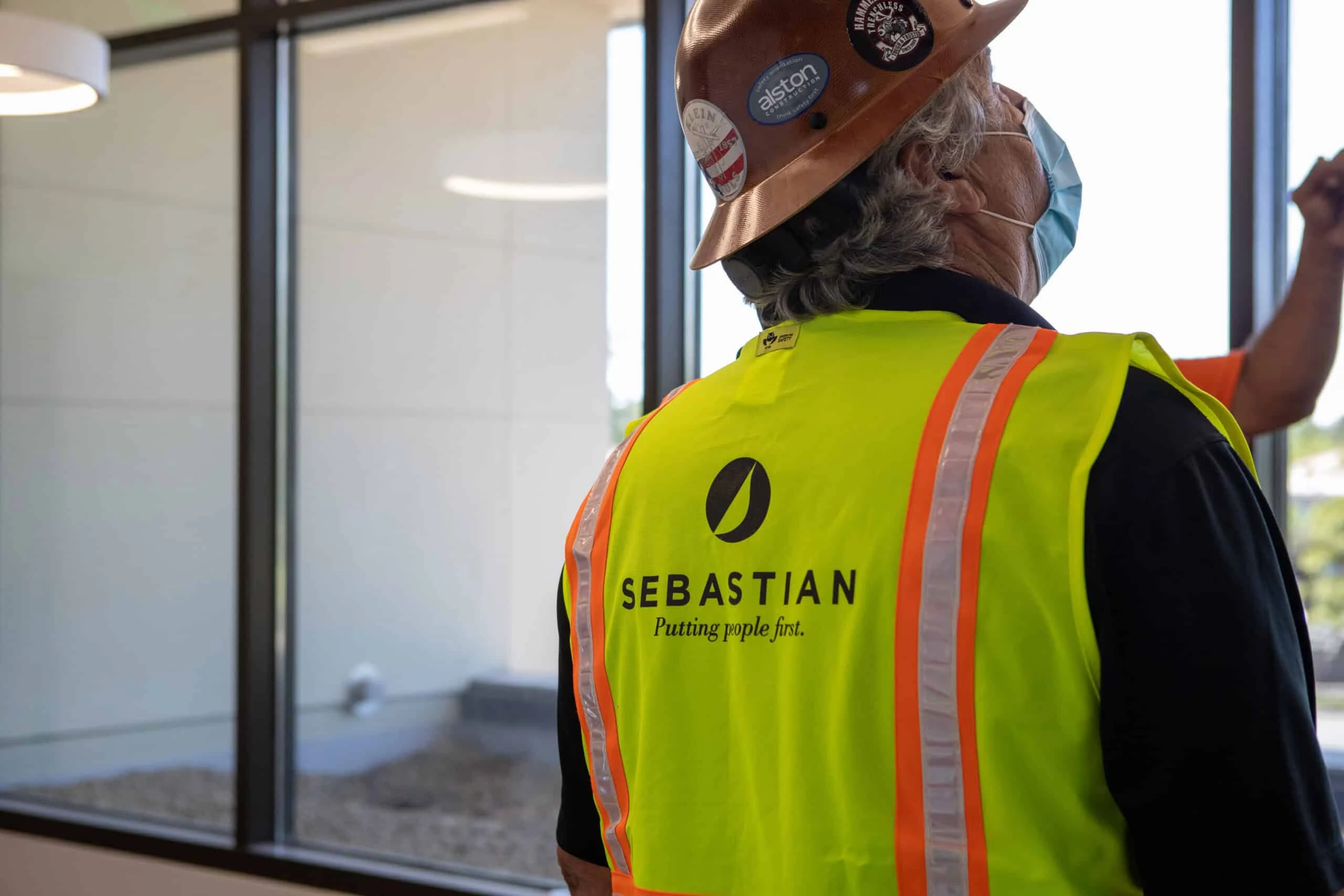 Sebastian electrical contractor working at Mohr Hall, Sacramento City College in Sacramento, CA.